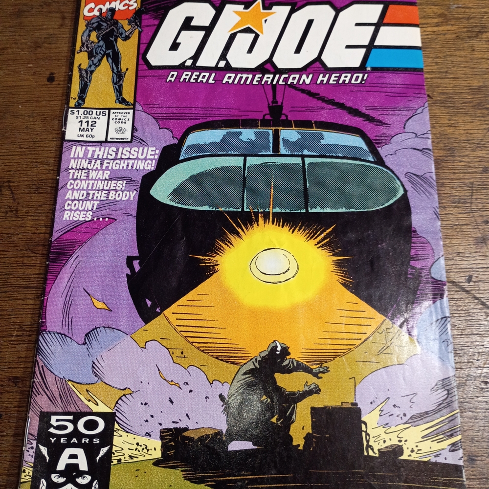 G.I. Joe Comic Book Issue 112